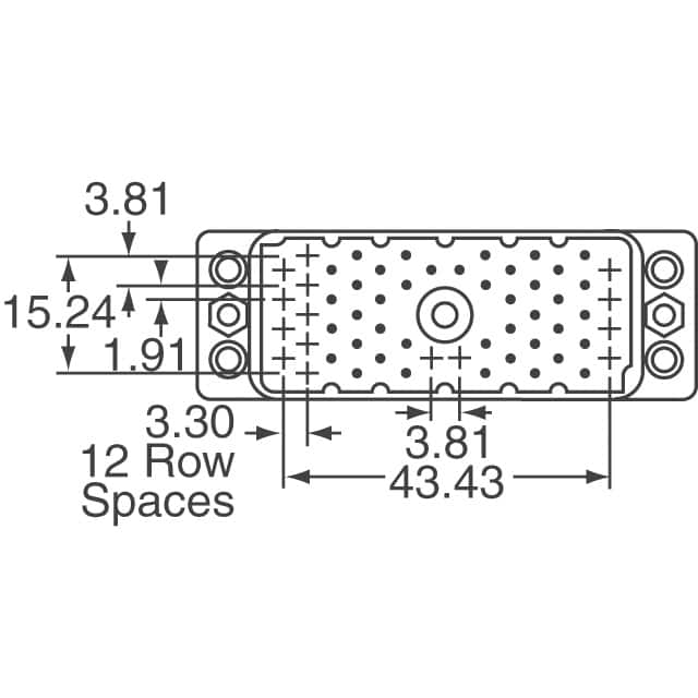516-056-000-301 EDAC Inc.  Boîtiers de connecteurs de fond de panier
